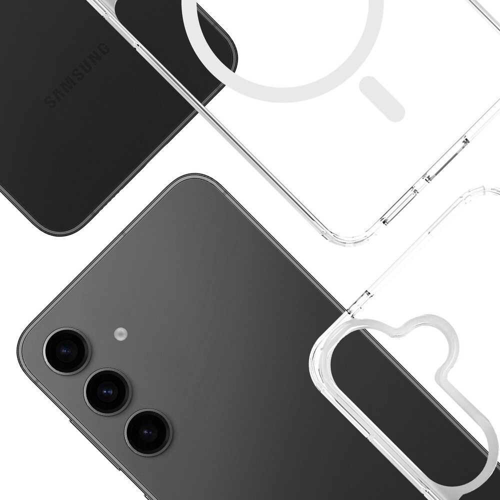 Samsung Galaxy S24+ 3mk Armor MagCase dėklas – skaidrus 3 Samsung Galaxy S24+ 3mk Armor MagCase dėklas – skaidrus 3