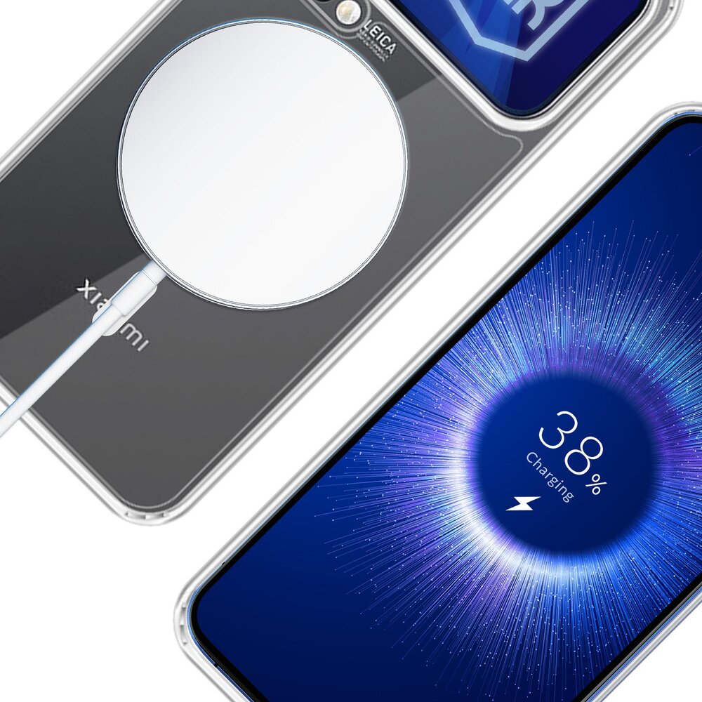 Xiaomi 17 Pro 3mk Armor MagCase dėklas – skaidrus 10 Xiaomi 17 Pro 3mk Armor MagCase dėklas – skaidrus 10