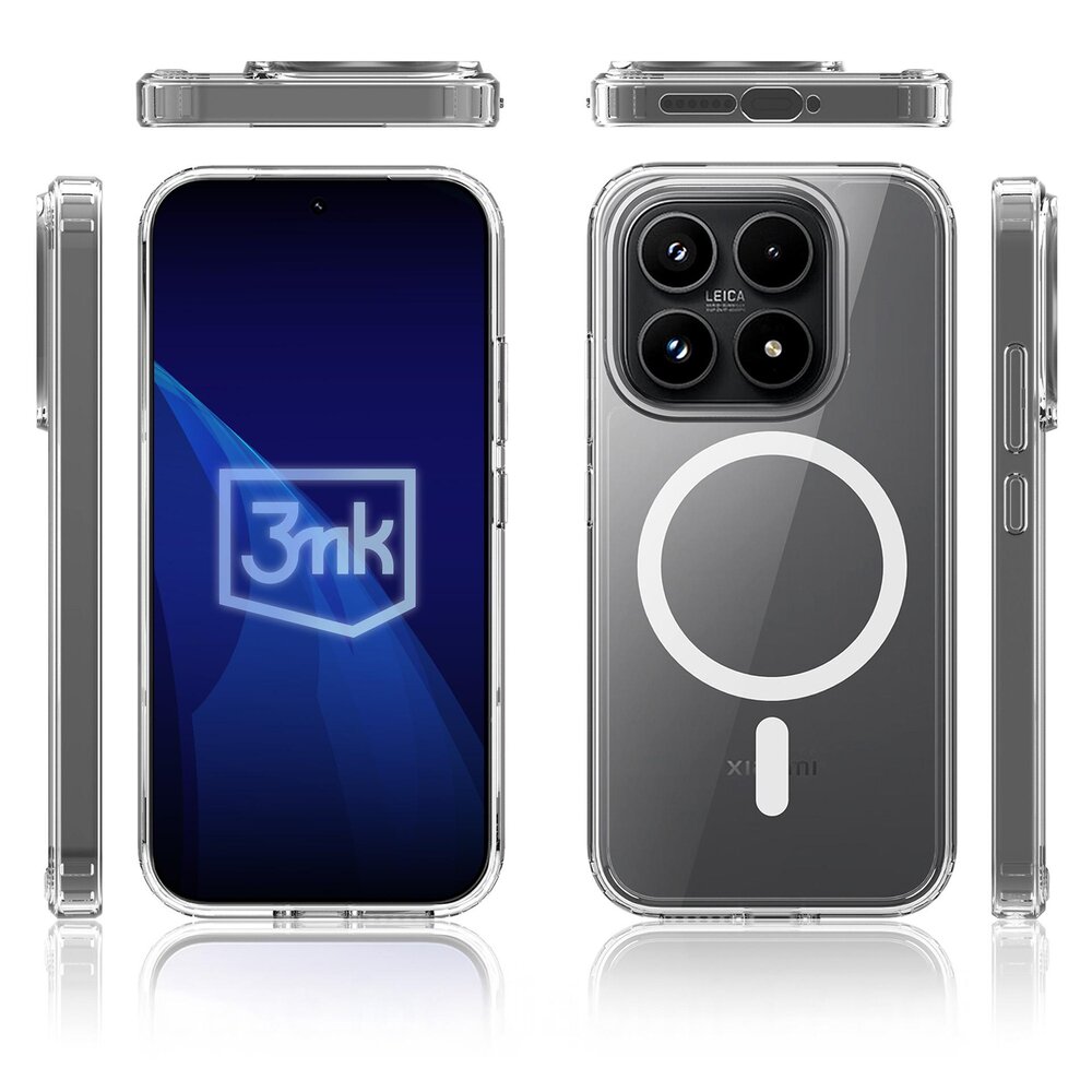 Xiaomi 17 3mk Armor MagCase dėklas – skaidrus 1