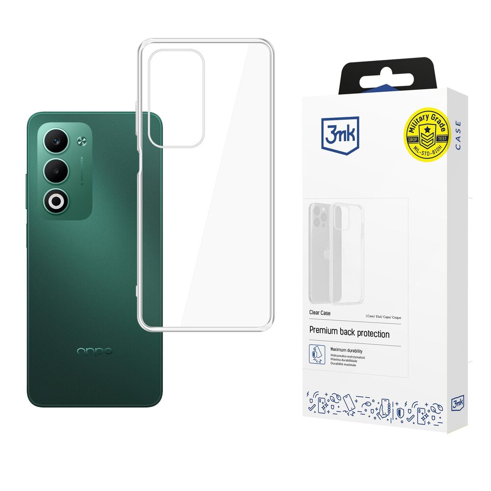 Oppo A5 5G / A5M 3mk Clear dėklas – skaidrus