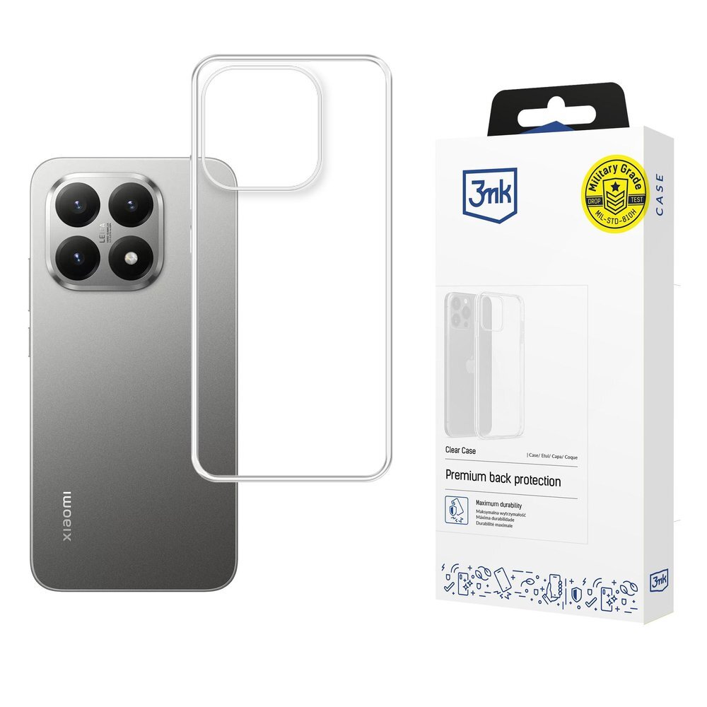 Xiaomi 15T 5G 3mk Clear dėklas – permatomas Xiaomi 15T 5G 3mk Clear dėklas – permatomas