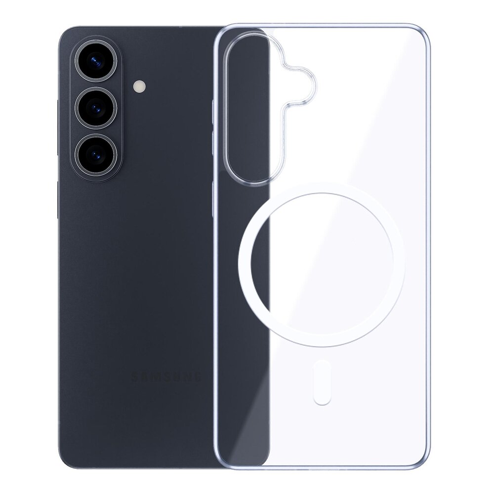 Samsung Galaxy S26+ 3mk Clear MagCase dėklas – skaidrus 4