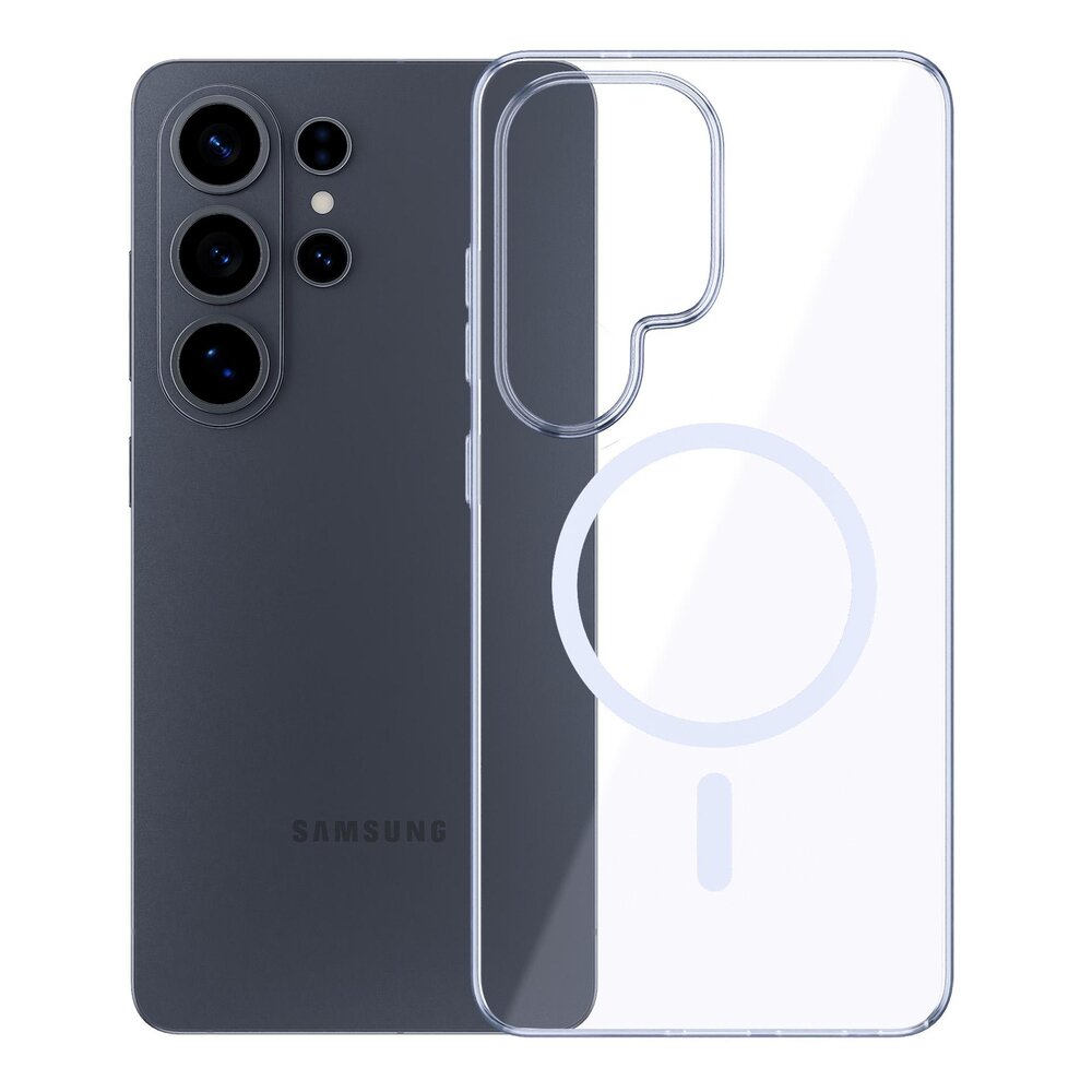 Samsung Galaxy S26 Ultra 3mk Clear MagCase dėklas – skaidrus 13 Samsung Galaxy S26 Ultra 3mk Clear MagCase dėklas – skaidrus 13