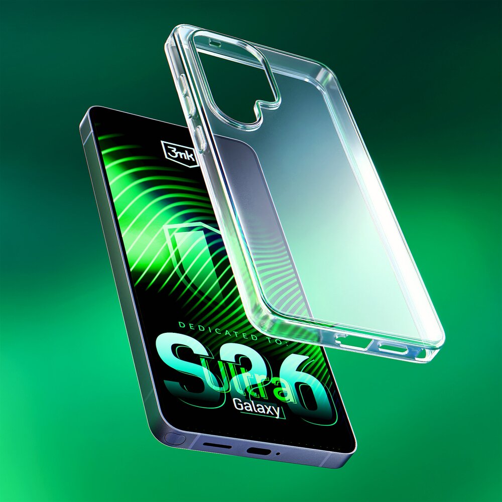 Samsung Galaxy S26 Ultra 3mk Clear MagCase dėklas – skaidrus 3 Samsung Galaxy S26 Ultra 3mk Clear MagCase dėklas – skaidrus 3
