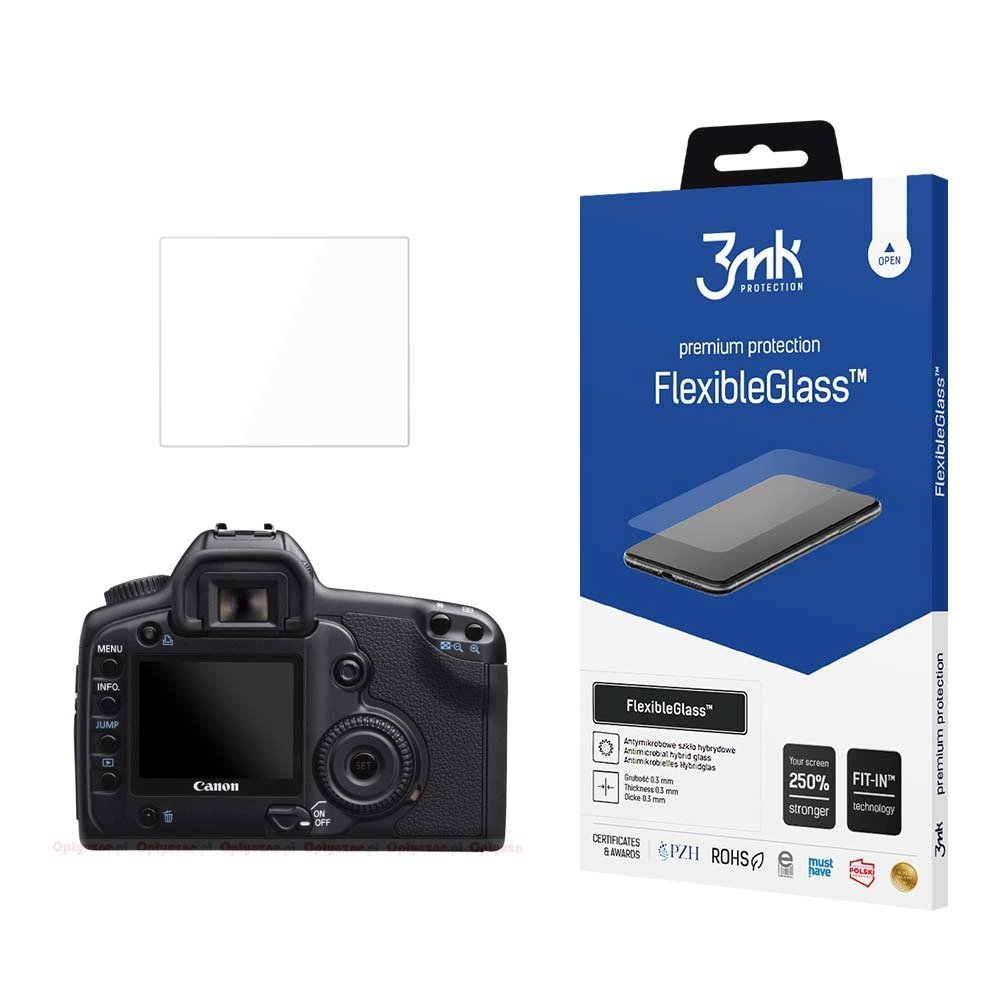 3mk FlexibleGlass™ hibridinis stiklas Canon EOS 5D 3mk FlexibleGlass™ hibridinis stiklas Canon EOS 5D