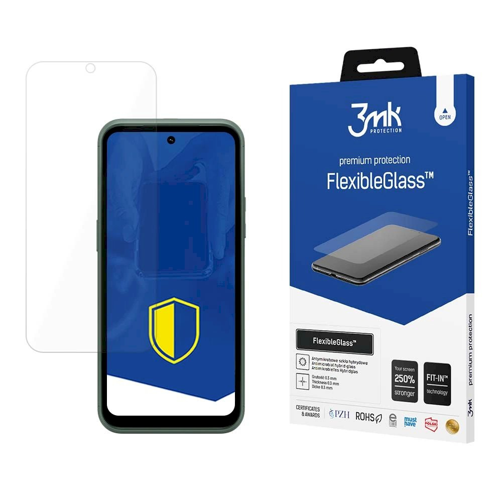 3mk FlexibleGlass™ Lankstus apsauginis stiklas Nokia XR21 3mk FlexibleGlass™ Lankstus apsauginis stiklas Nokia XR21