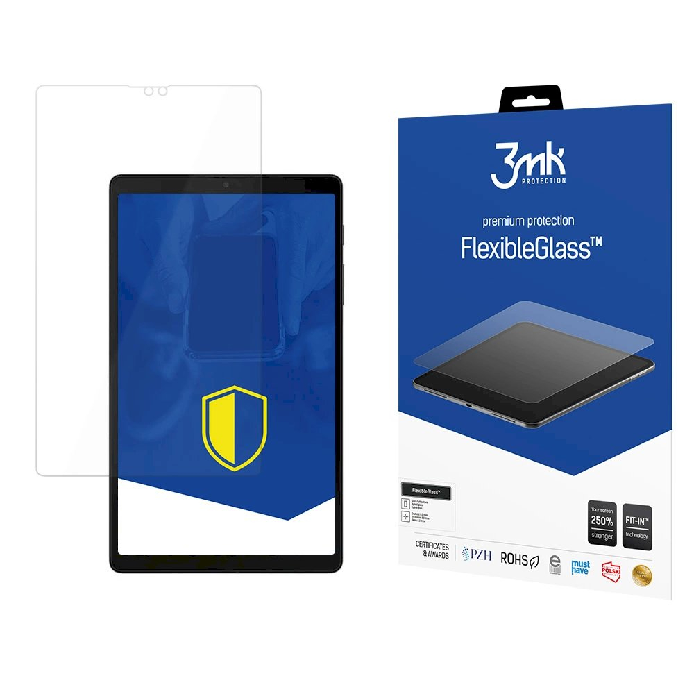 Samsung Galaxy Tab A7 Lite 3mk FlexibleGlass lankstus apsauginis stiklas