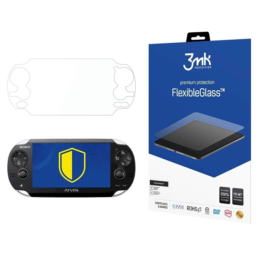 3mk FlexibleGlass™ Lankstus apsauginis stiklas Sony PS Vita 3mk FlexibleGlass™ Lankstus apsauginis stiklas Sony PS Vita
