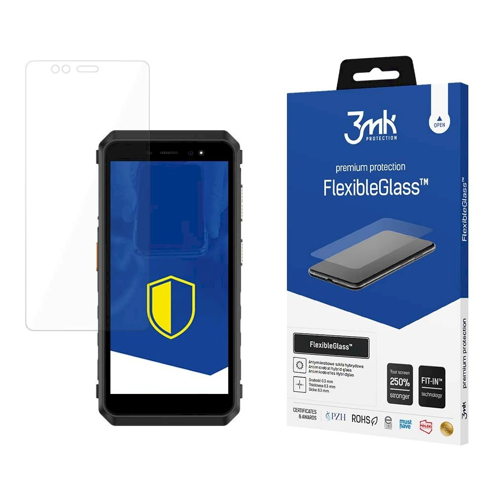 Vivo Ulefone Power Armor X11 Pro 3mk FlexibleGlass™ hibridinis stiklas Vivo Ulefone Power Armor X11 Pro 3mk FlexibleGlass™ hibridinis stiklas