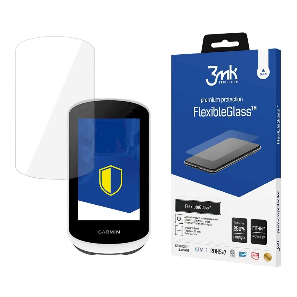 3mk FlexibleGlass™ Lankstus apsauginis stiklas Garmin Edge Explore 2 3mk FlexibleGlass™ Lankstus apsauginis stiklas Garmin Edge Explore 2