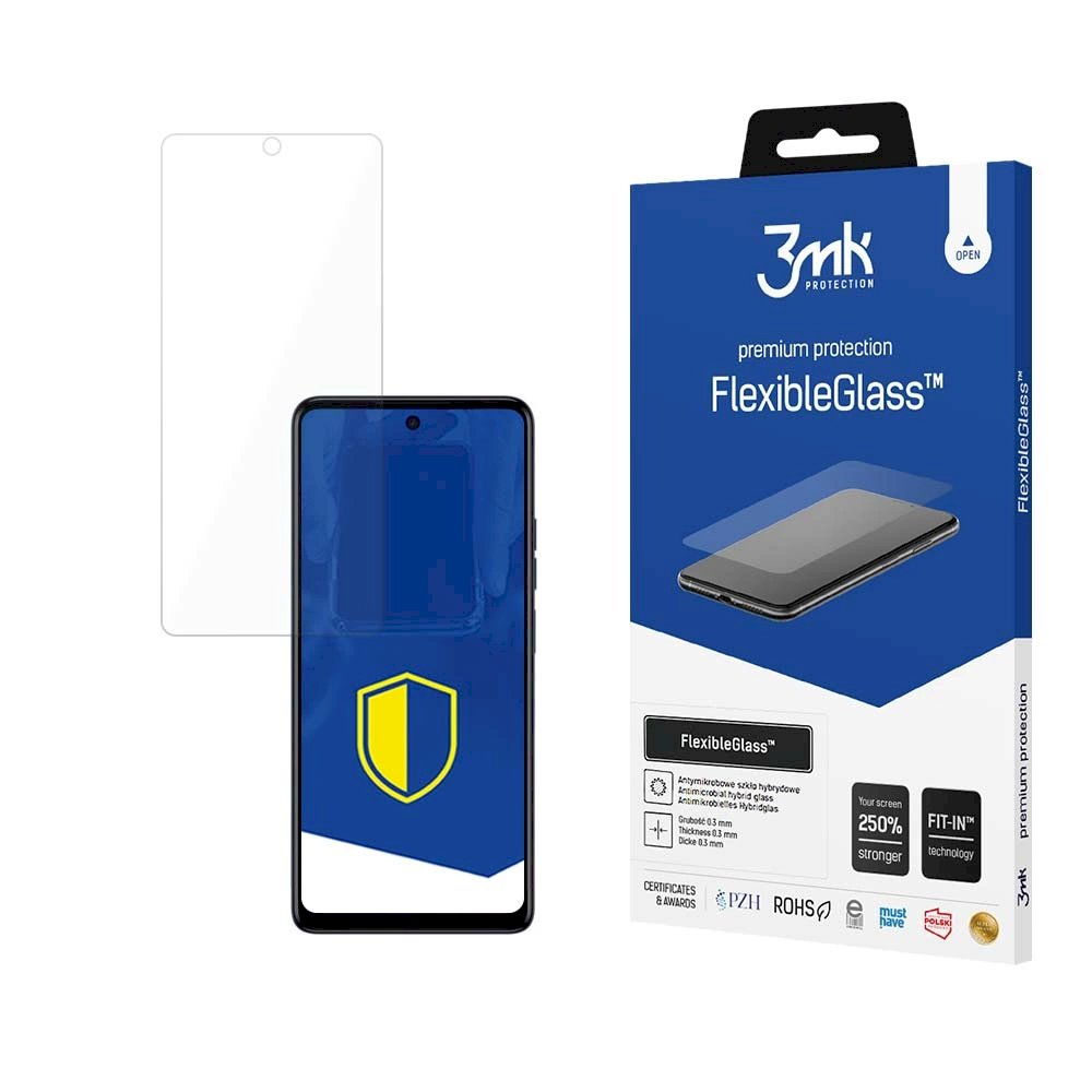 3mk FlexibleGlass™ Lankstus apsauginis stiklas Tecno Spark 10 Pro 3mk FlexibleGlass™ Lankstus apsauginis stiklas Tecno Spark 10 Pro