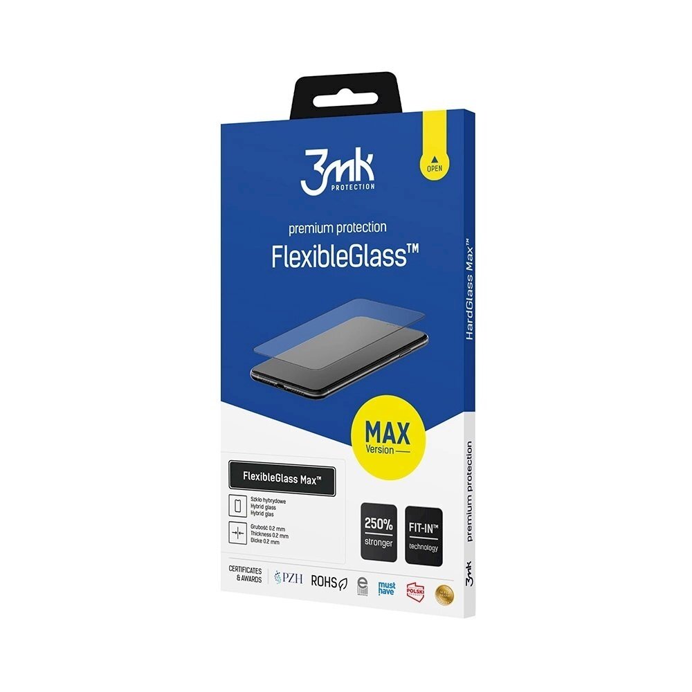 3mk FlexibleGlass Max™ Lankstus apsauginis stiklas Samsung Galaxy A70 3mk FlexibleGlass Max™ Lankstus apsauginis stiklas Samsung Galaxy A70