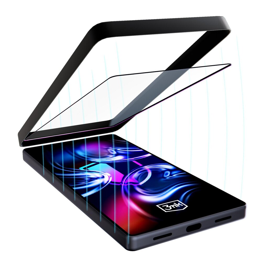 Samsung Galaxy A35 / A55 5G 3mk HardGlass Max grūdintas stiklas 2 Samsung Galaxy A35 / A55 5G 3mk HardGlass Max grūdintas stiklas 2