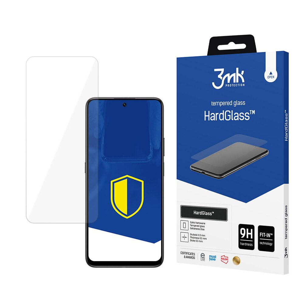 Honor 400 Smart 4G / 5G 3mk HardGlass grūdintas stiklas