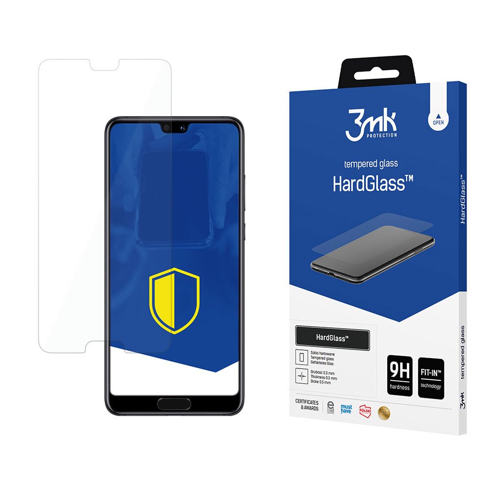 Huawei P20 3mk HardGlass grūdintas stiklas Huawei P20 3mk HardGlass grūdintas stiklas
