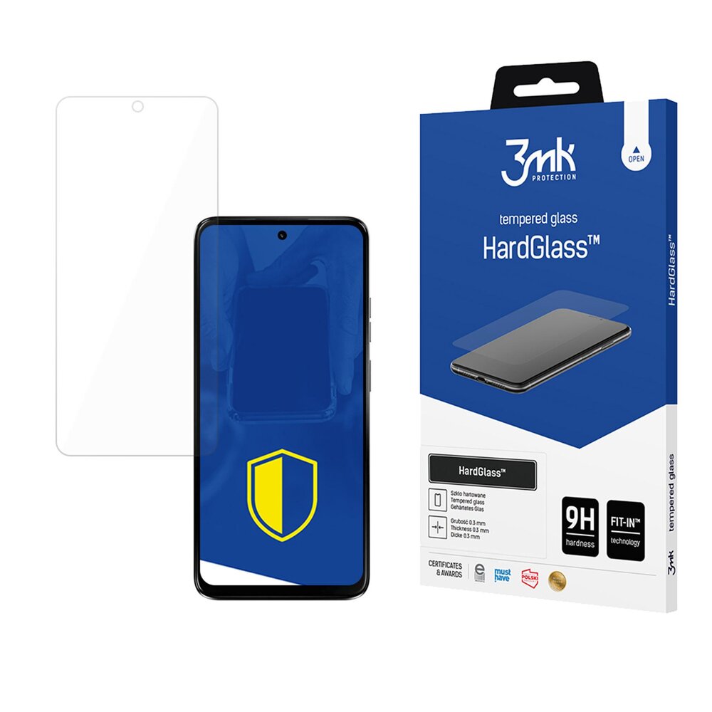 Motorola Moto G34 5G 3mk HardGlass grūdintas stiklas Motorola Moto G34 5G 3mk HardGlass grūdintas stiklas
