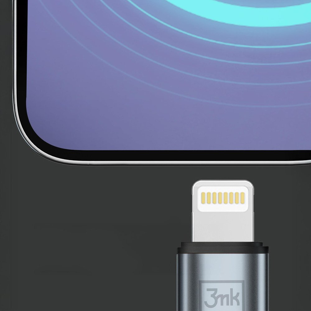 Krovimo kabelis 3mk Hyper Cable N-SERIES USB-A / Lightning 1 m 5V/2.4A 12 W – juodas 1 Krovimo kabelis 3mk Hyper Cable N-SERIES USB-A / Lightning 1 m 5V/2.4A 12 W – juodas 1