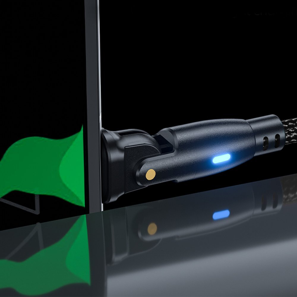 Krovimo kabelis 3mk Hyper Cable N-SERIES USB-C / USB-C 2 m 20V/3A 60 W – juodas 3 Krovimo kabelis 3mk Hyper Cable N-SERIES USB-C / USB-C 2 m 20V/3A 60 W – juodas 3