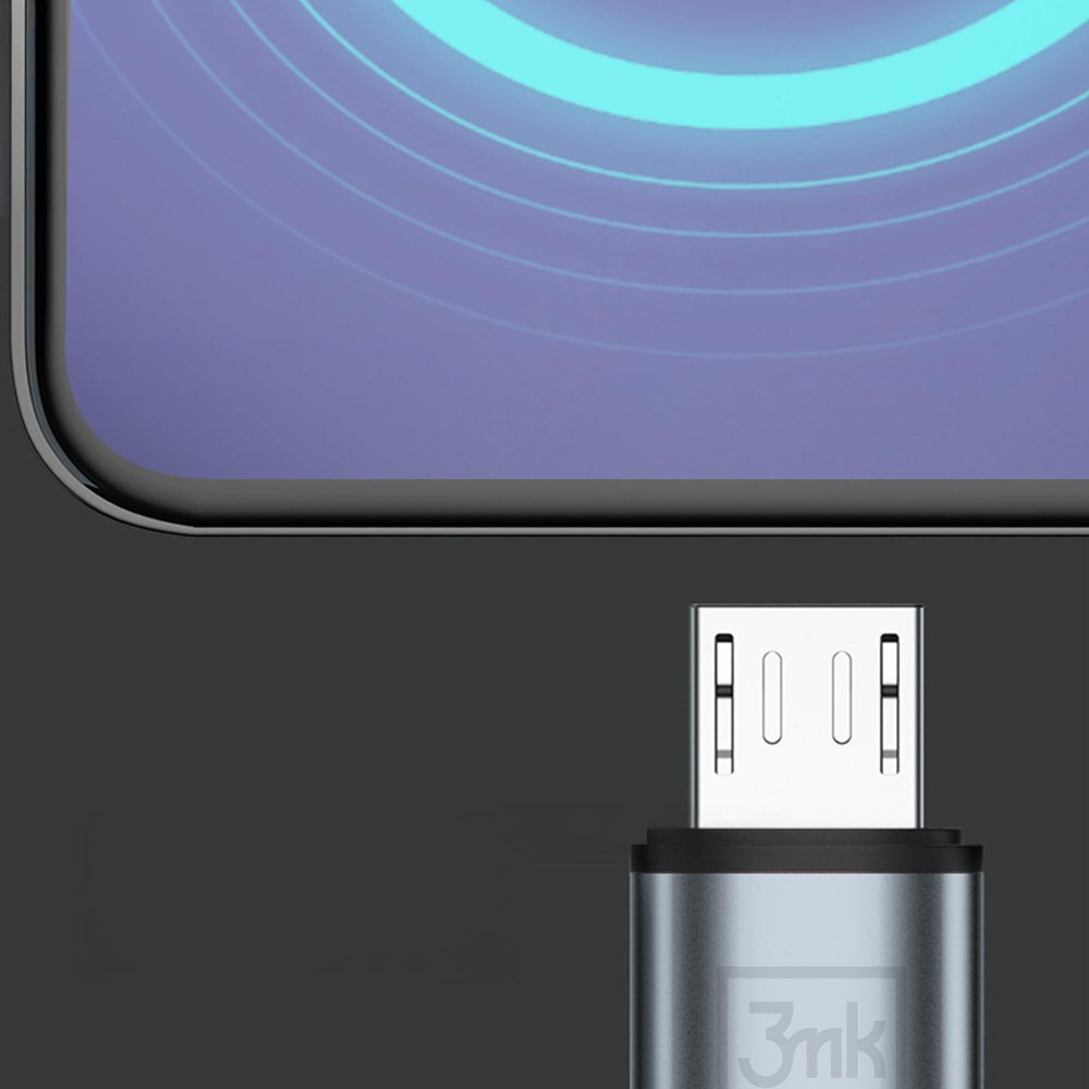 Krovimo kabelis 3mk Hyper Cable N-SERIES USB-A / MicroUSB 1 m 5V/2.4A 12 W – juodas 3 Krovimo kabelis 3mk Hyper Cable N-SERIES USB-A / MicroUSB 1 m 5V/2.4A 12 W – juodas 3