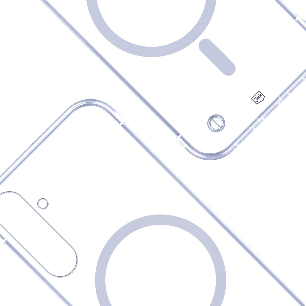 Samsung Galaxy S26 Pro 3mk Just20g MagCase dėklas – skaidrus 4