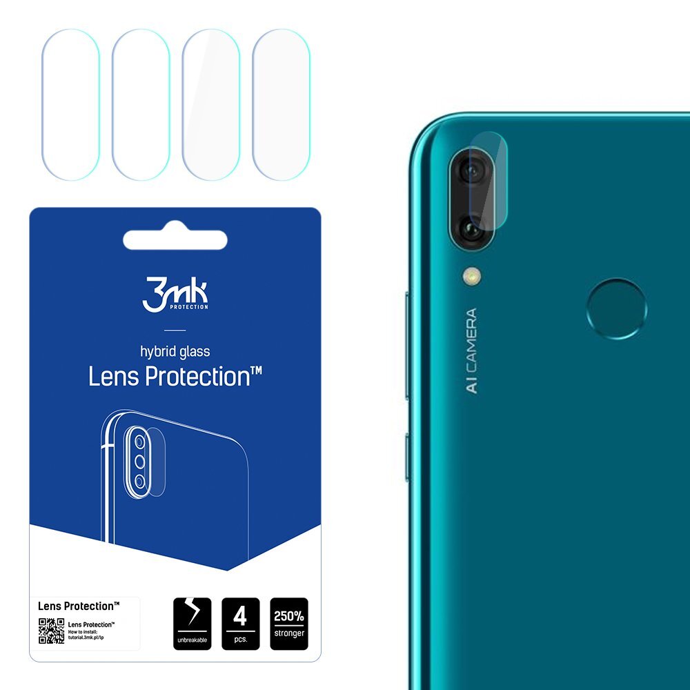 Huawei Y9 2019 3mk Lens Protection kameros apsauginis stiklas