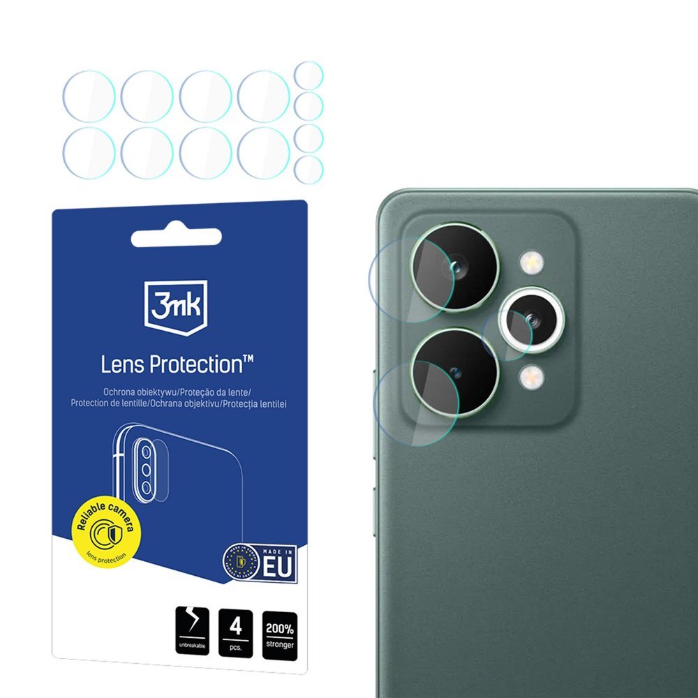Realme 15 Pro 5G 3mk Lens Protection kameros stiklas