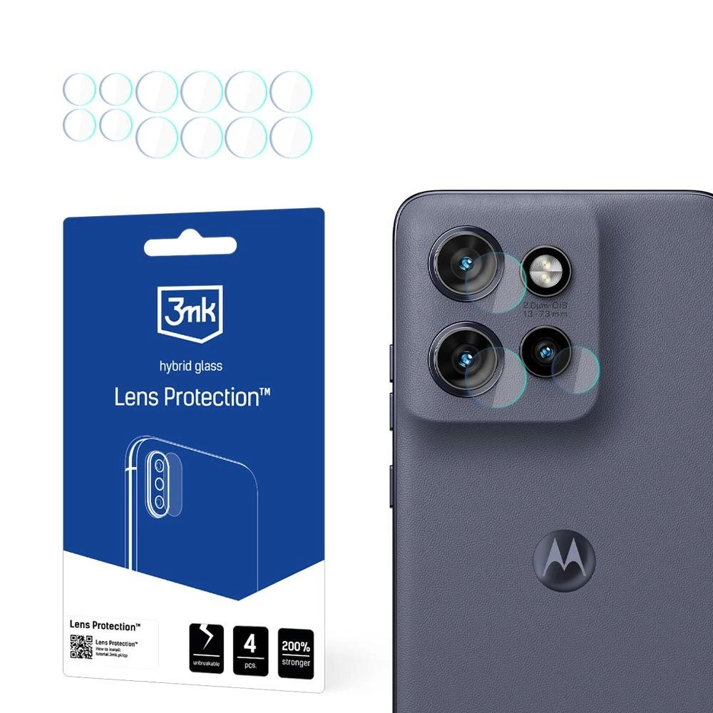 3mk Lens Protection Hybrid kameros apsauginis stiklas Motorola Edge 50 5G 3mk Lens Protection Hybrid kameros apsauginis stiklas Motorola Edge 50 5G