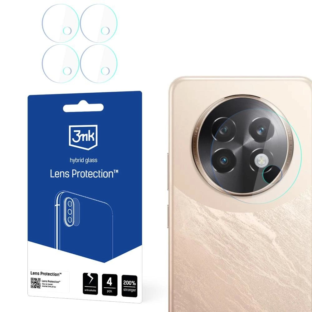 3mk Lens Protection hibridinis kameros apsauginis stiklas Realme 13 Pro+ 5G / Realme 13 Pro 5G