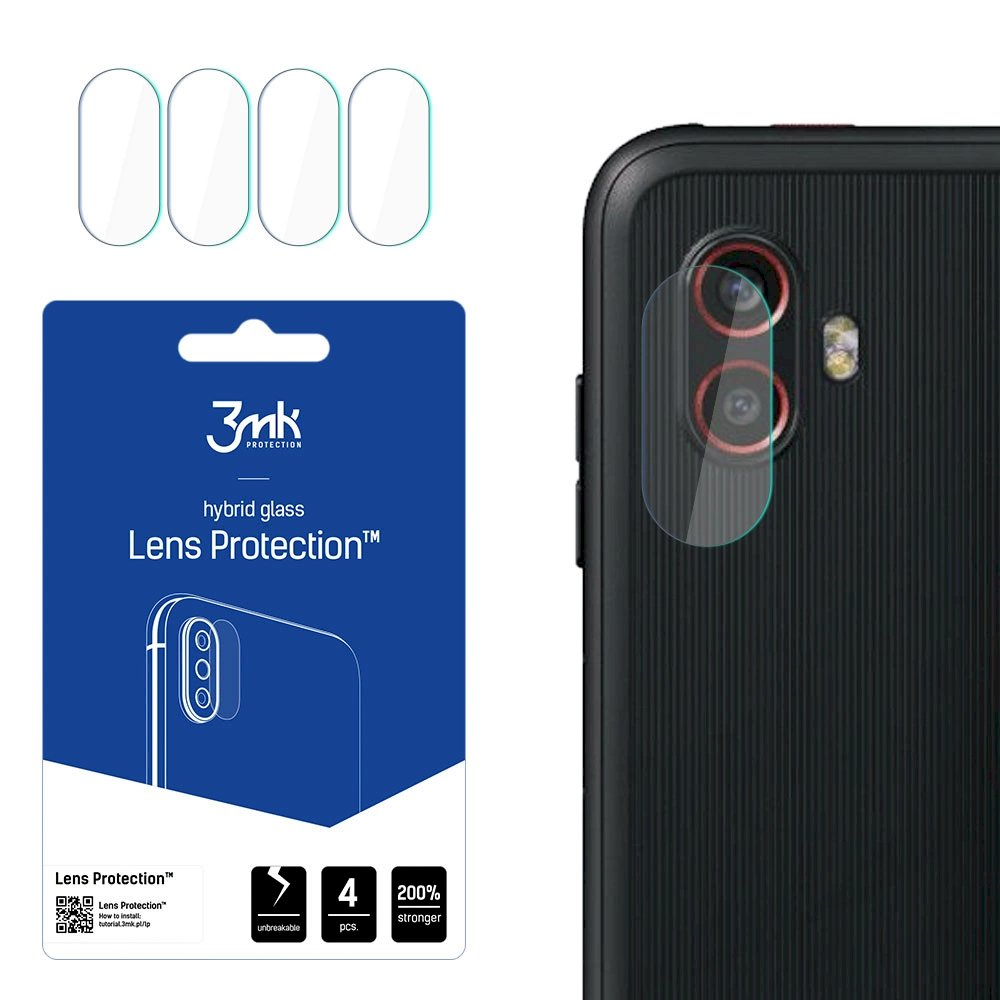 Samsung Galaxy XCover 6 Pro 3mk Lens Protection™ hibridinis kameros stiklas
