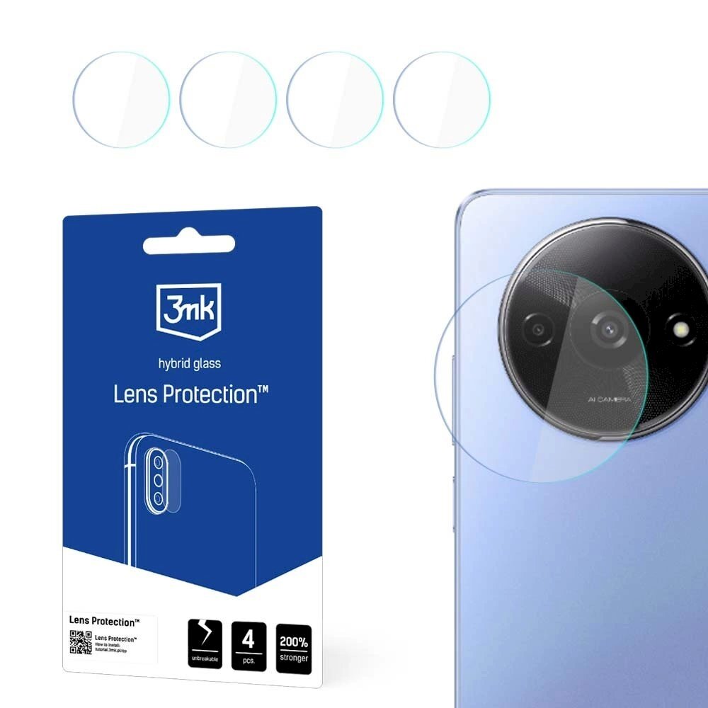3mk Lens Protection™ Kameros apsauga Xiaomi Redmi A3 3mk Lens Protection™ Kameros apsauga Xiaomi Redmi A3