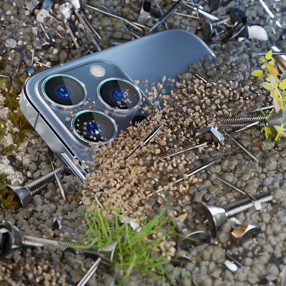 Samsung Galaxy A37 / A57 5G 3mk Lens Protection Pro Black kameros apsauginis stiklas 3