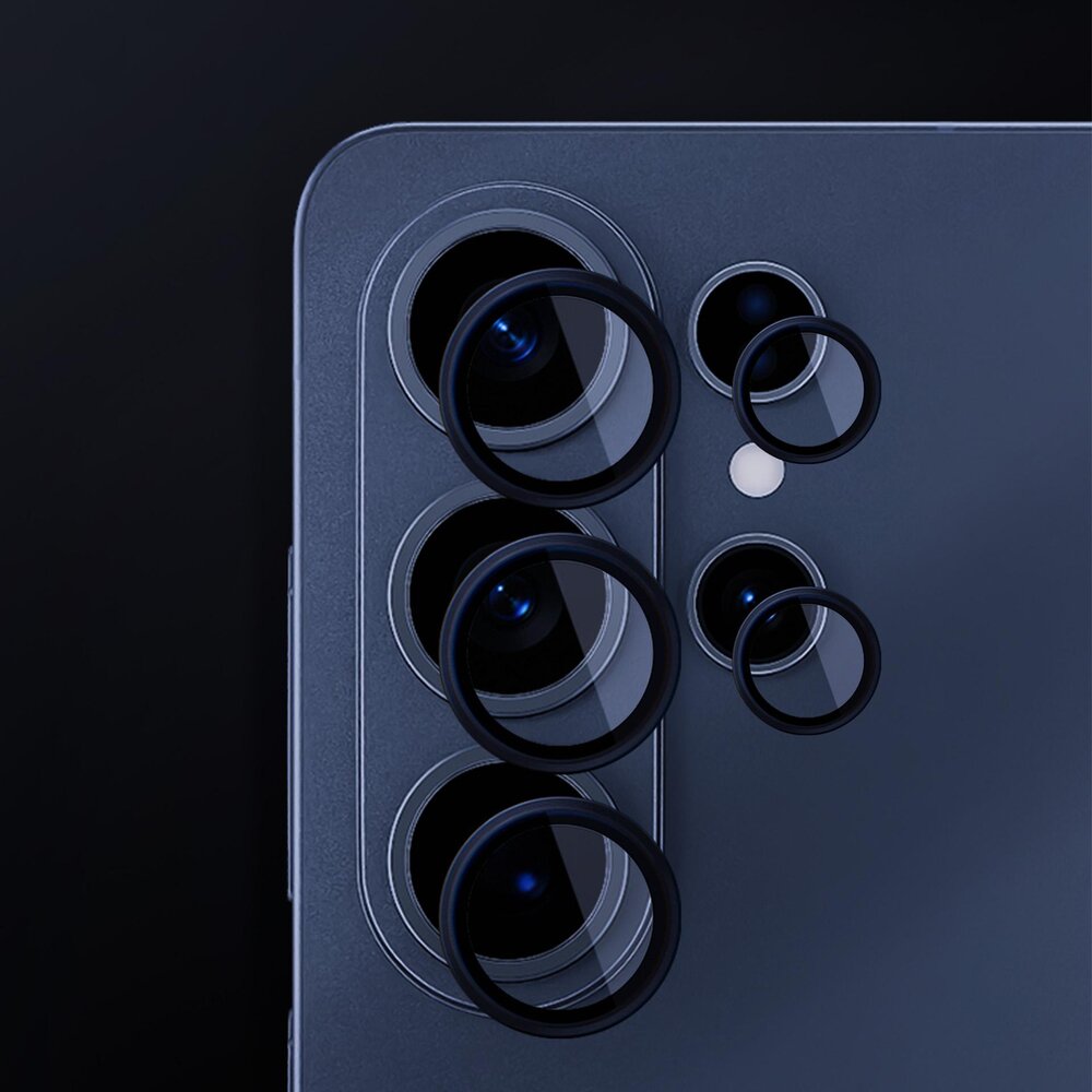 Samsung Galaxy S26 Ultra 3mk Lens Protection Pro Black kameros apsauginis stiklas 4