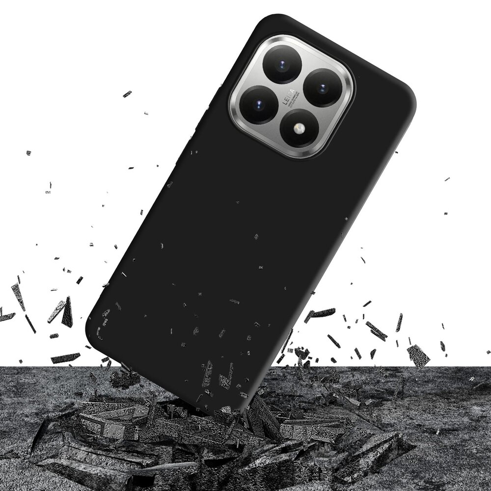 Xiaomi 15T 5G 3mk Matt Case Pro dėklas – juodas 1 Xiaomi 15T 5G 3mk Matt Case Pro dėklas – juodas 1