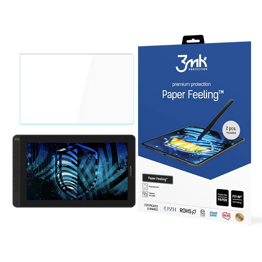 Huion Kamvas 13 – 3mk Paper Feeling matinė apsauginė plėvelė