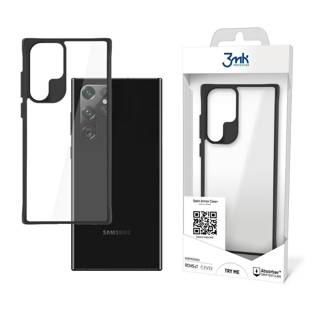 Dėklas 3MK SatinArmor + Samsung Galaxy S908 S22 Ultra Dėklas 3MK SatinArmor + Samsung Galaxy S908 S22 Ultra
