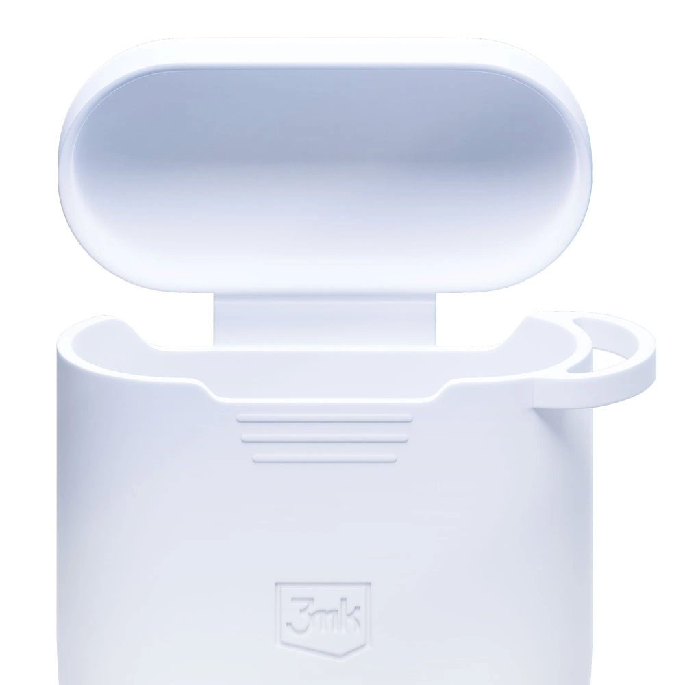 AirPods 2 3mk Silicon dėklas – baltas 10 AirPods 2 3mk Silicon dėklas – baltas 10