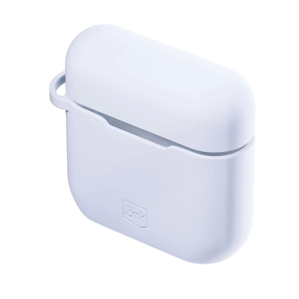 AirPods 3 3mk Silicon dėklas – baltas 8