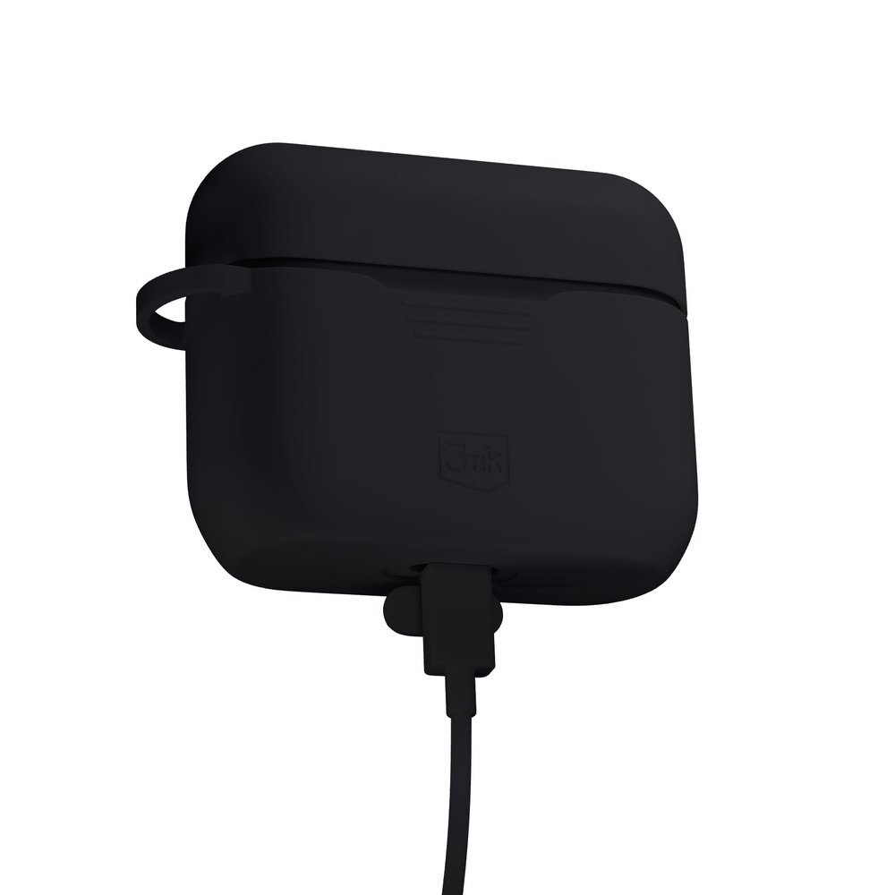 AirPods Pro 3 3mk Silicone dėklas – juodas 5 AirPods Pro 3 3mk Silicone dėklas – juodas 5