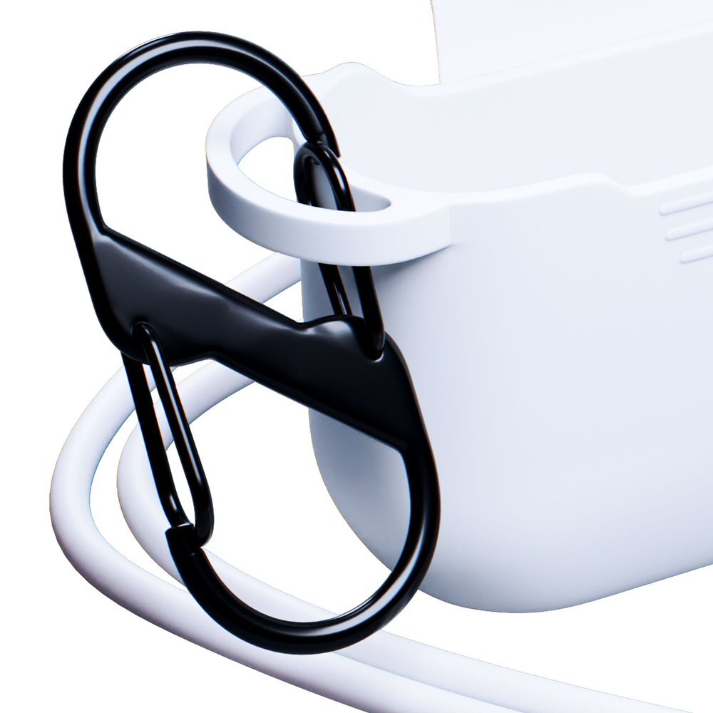 AirPods Pro 3 3mk Silicone dėklas – baltas 14