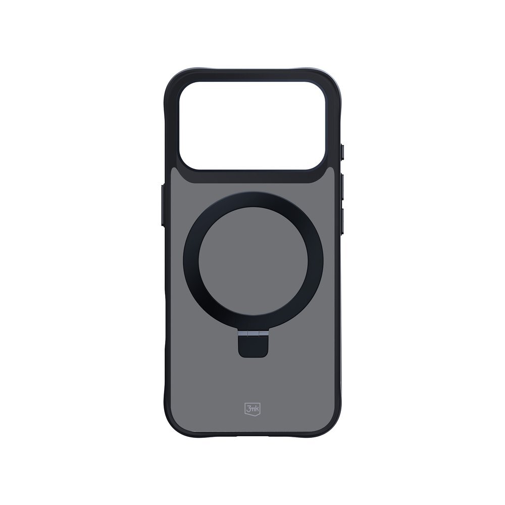 iPhone 17 Pro 3mk Smoke Mag&Stand dėklas – juodas 3