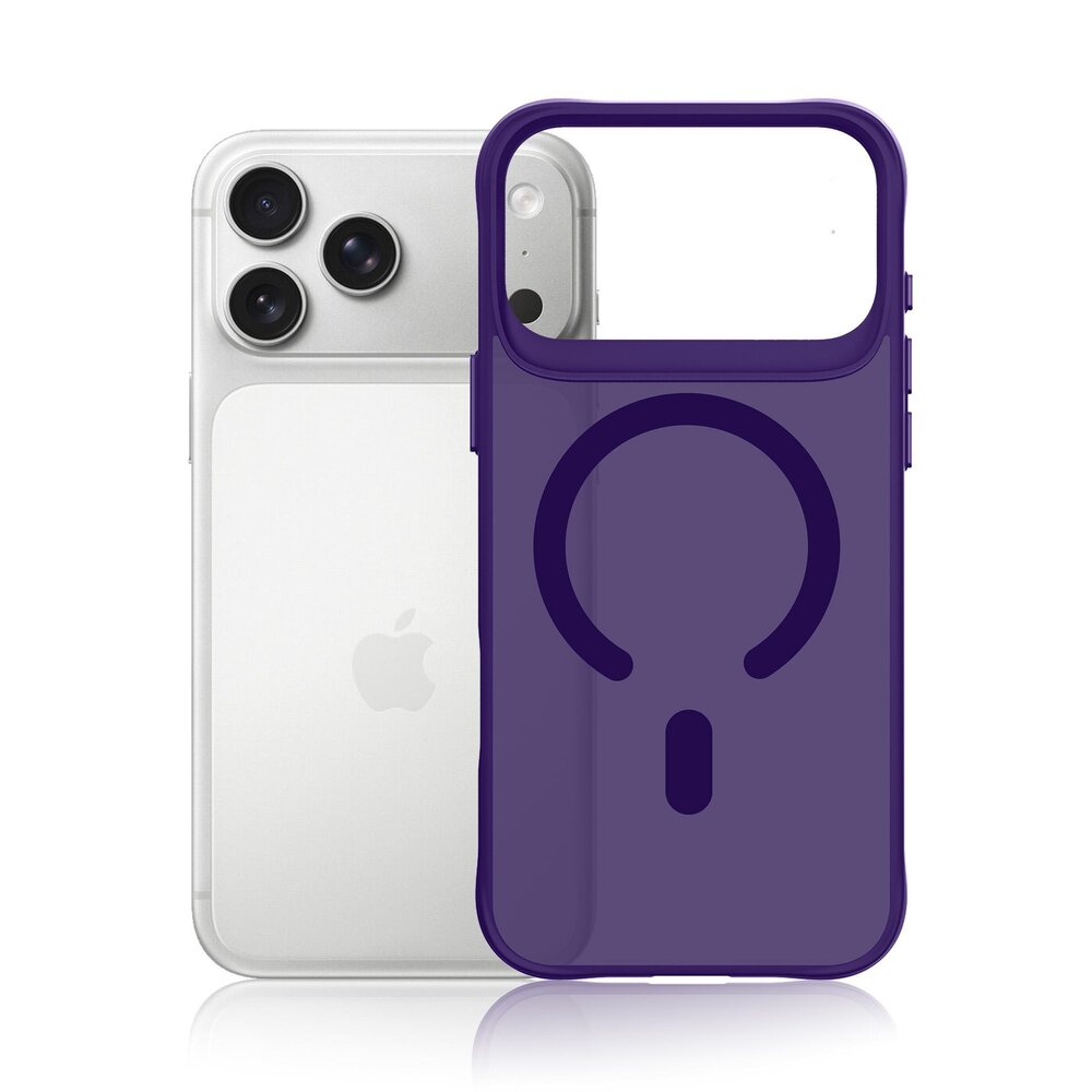 iPhone 17 Pro 3mk Smoke MagCase dėklas – violetinis permatomas 1 iPhone 17 Pro 3mk Smoke MagCase dėklas – violetinis permatomas 1