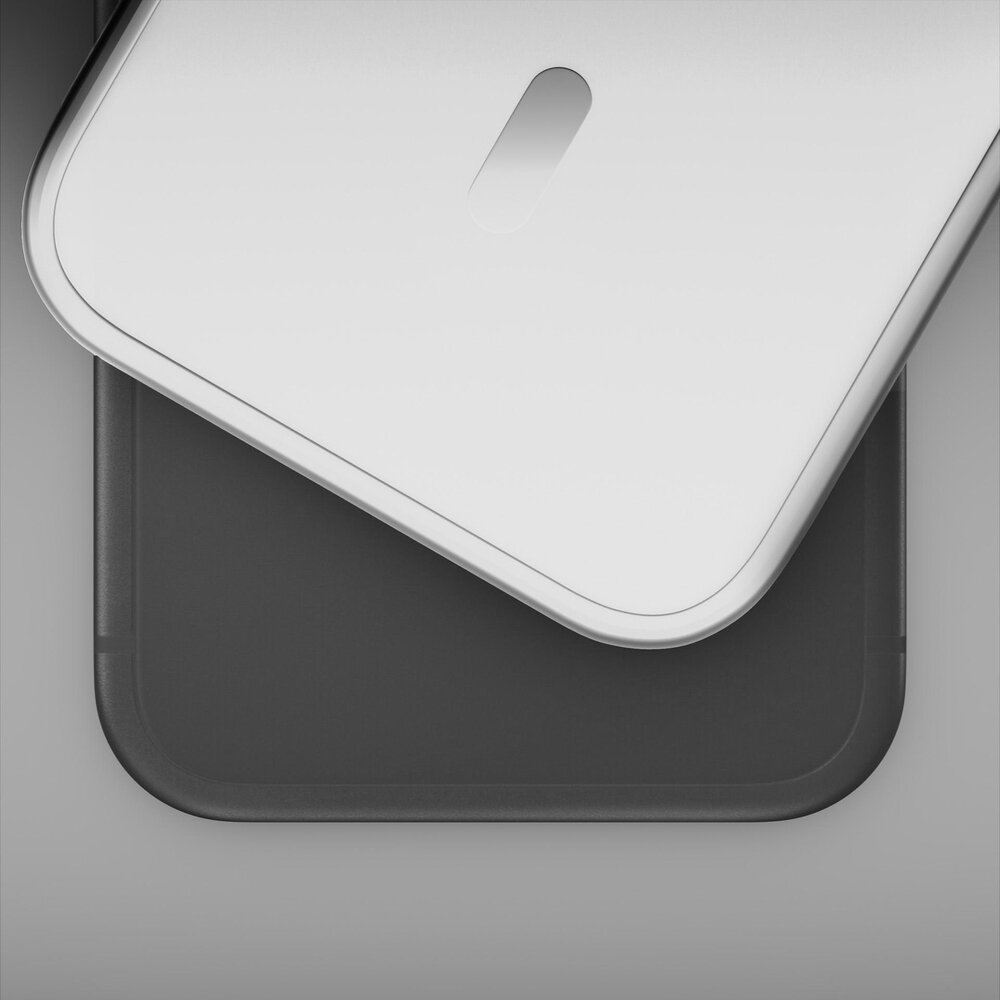 iPhone 17 Pro 3mk Smoke MagCase dėklas – baltas permatomas 12