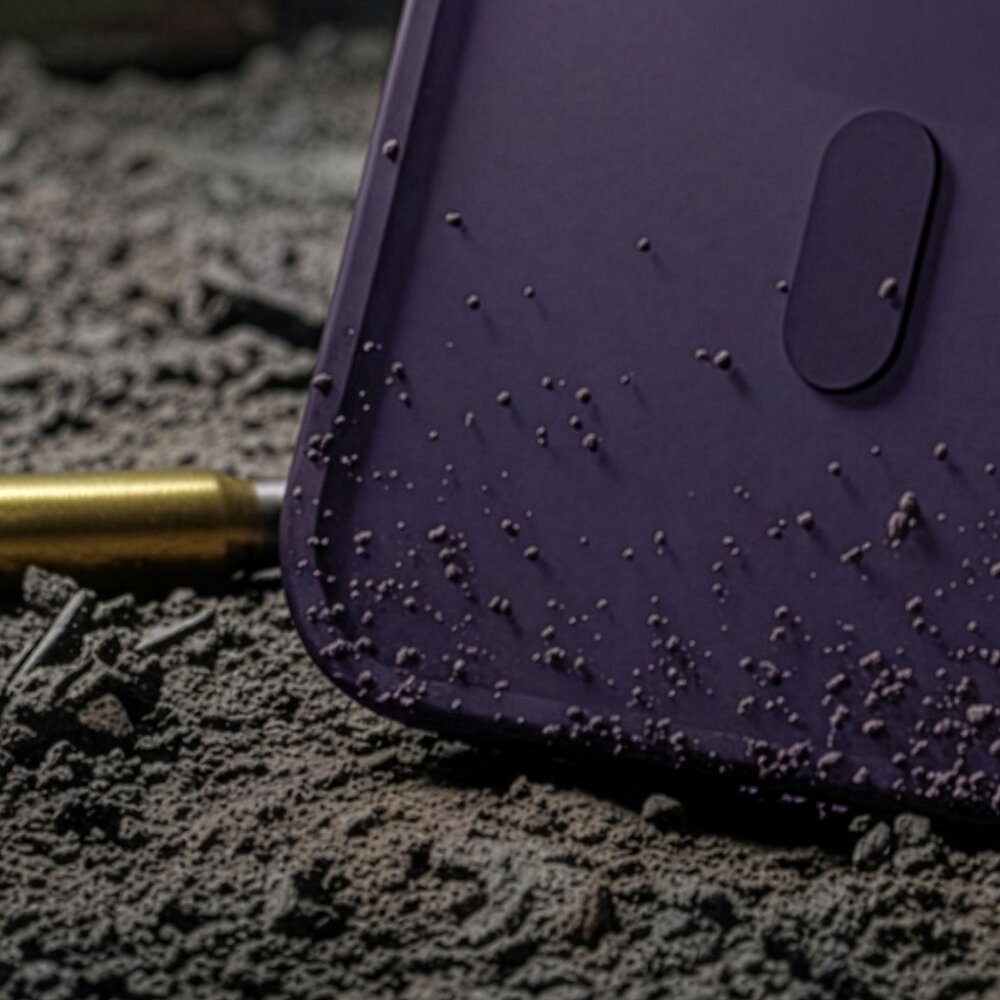 iPhone 17 3mk Smoke MagCase dėklas – violetinis permatomas 2