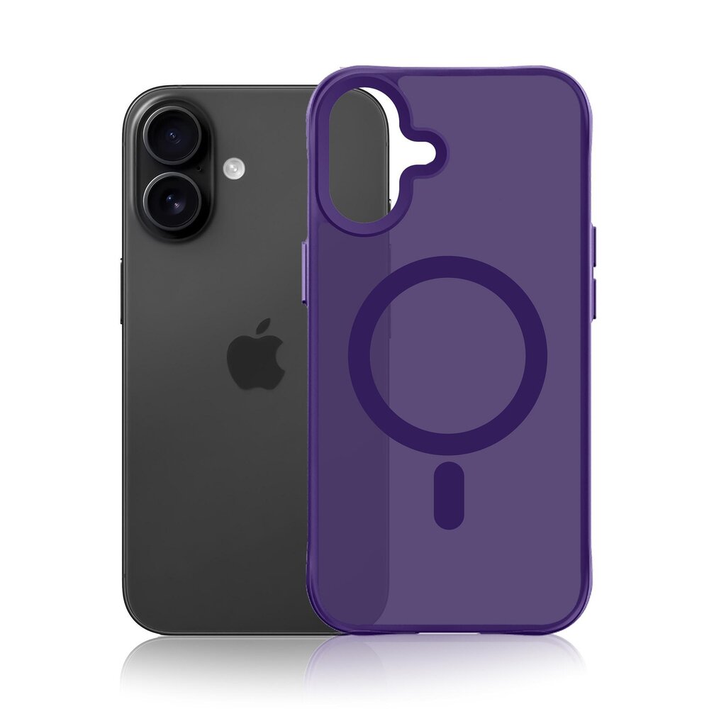 iPhone 17 3mk Smoke MagCase dėklas – violetinis permatomas 3 iPhone 17 3mk Smoke MagCase dėklas – violetinis permatomas 3