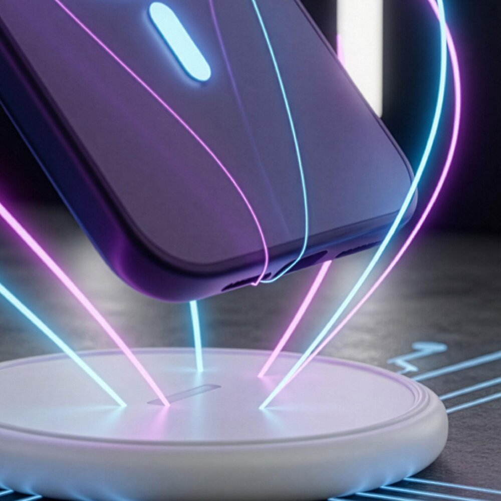 iPhone 17 3mk Smoke MagCase dėklas – violetinis permatomas 8