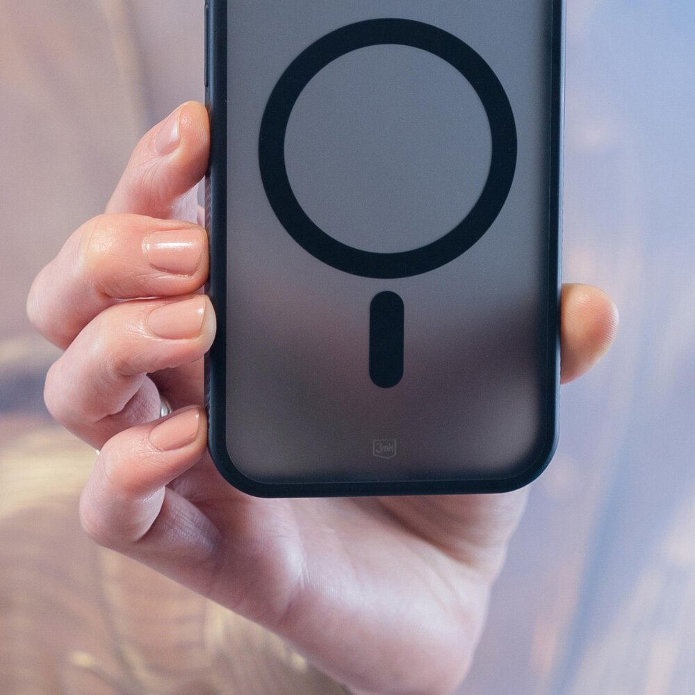 Samsung Galaxy A57 3mk Smoke MagCase dėklas – pilkas permatomas 12