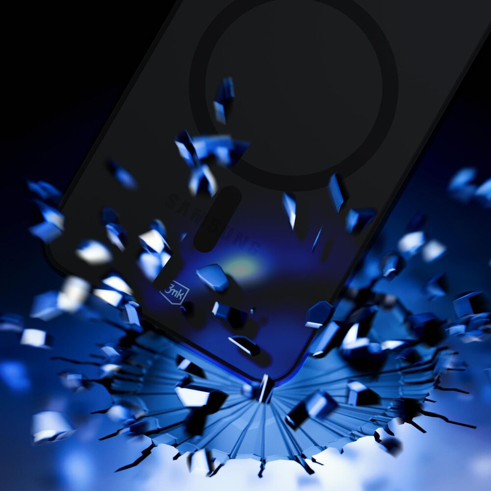 Samsung Galaxy A57 3mk Smoke MagCase dėklas – pilkas permatomas 8