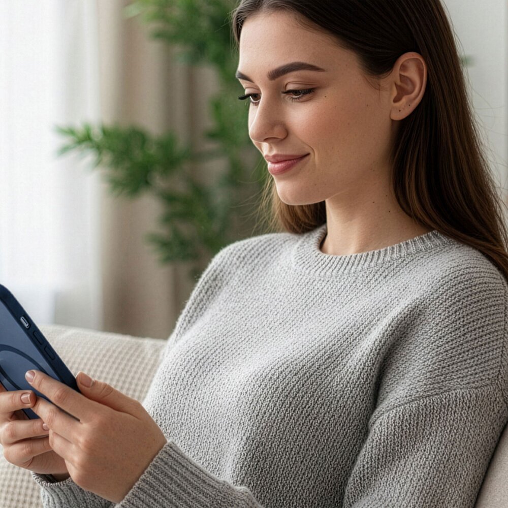 Samsung Galaxy S25 Ultra 3mk Smoke MagCase dėklas – mėlynas skaidrus 3