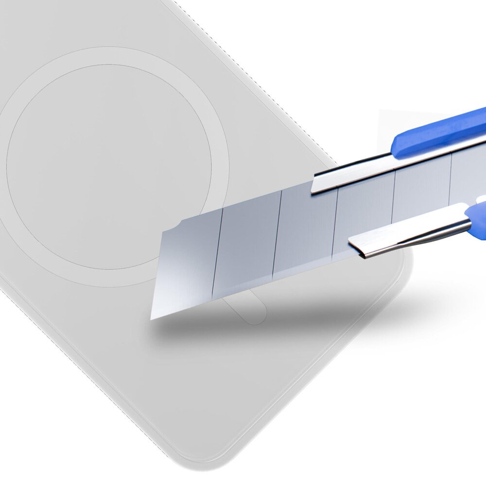 Samsung Galaxy S25 3mk Smoke MagCase dėklas – baltas skaidrus 6