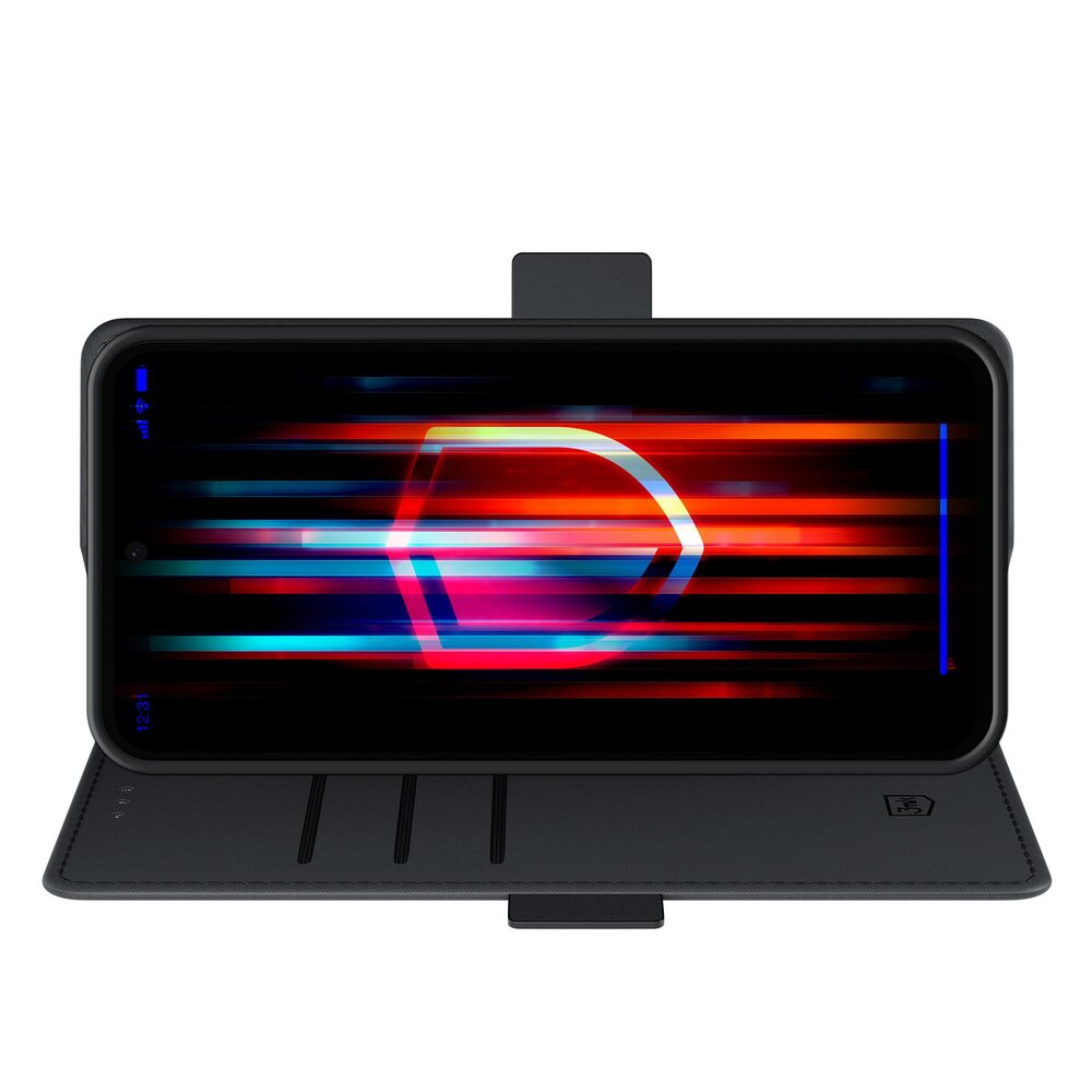 Xiaomi Redmi Note 15 Pro+ 5G 3mk Wallet Case dėklas – juodas 5